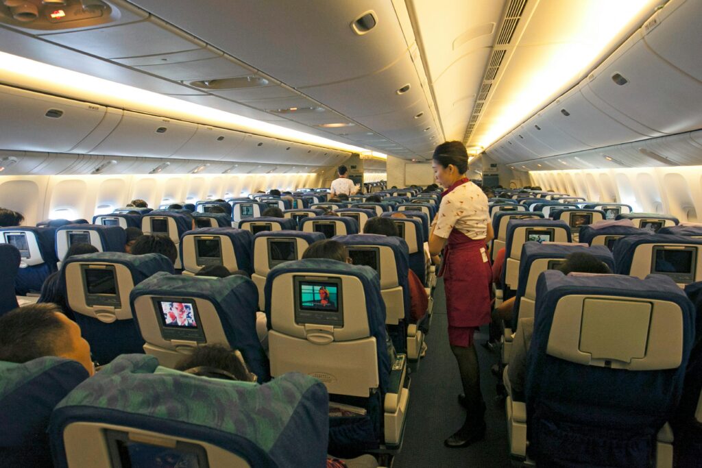 In flight experience